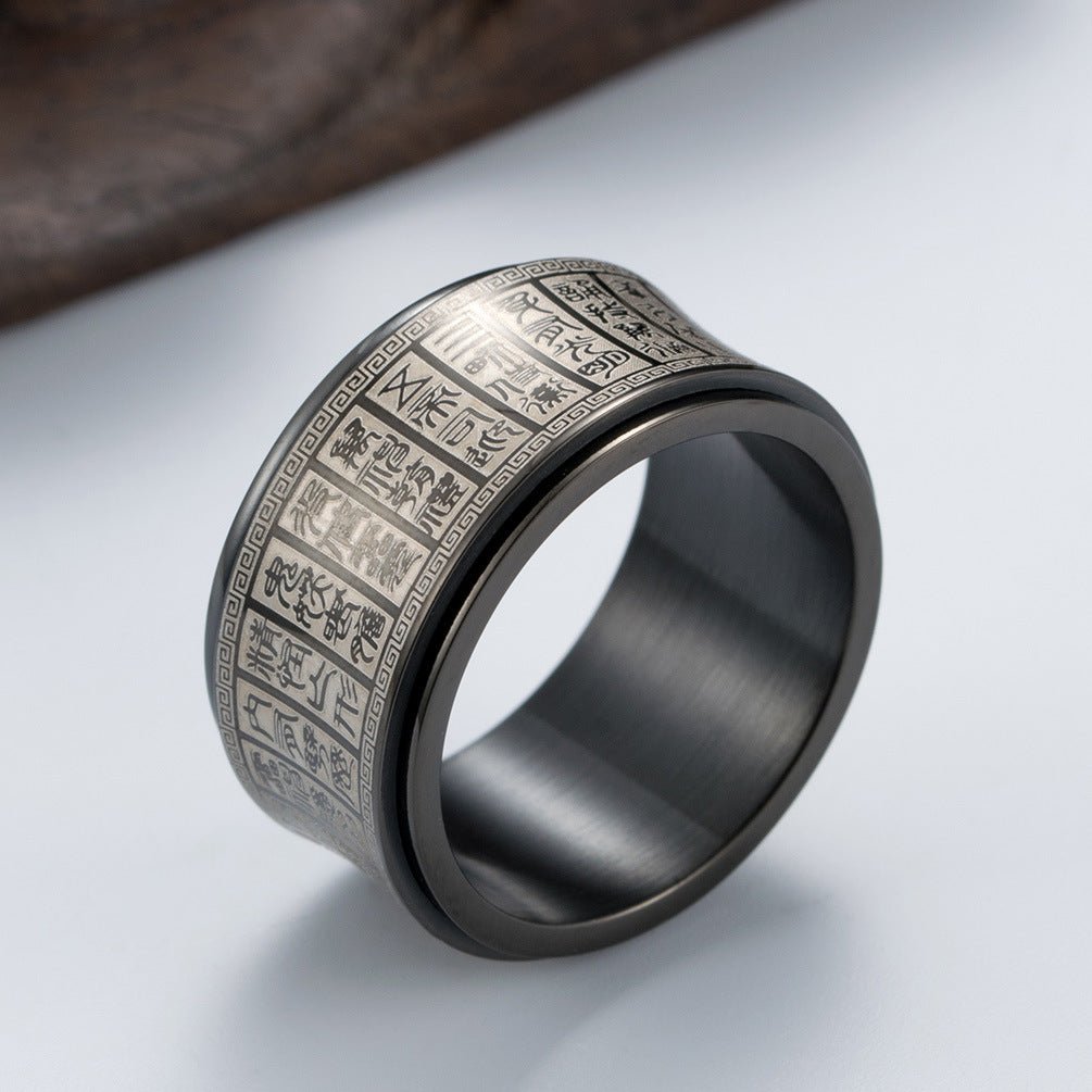 Fortune Lotus Dominant Energy Men’s Ring – Power, Grounding &amp; Inner Confidence – Rings for tags