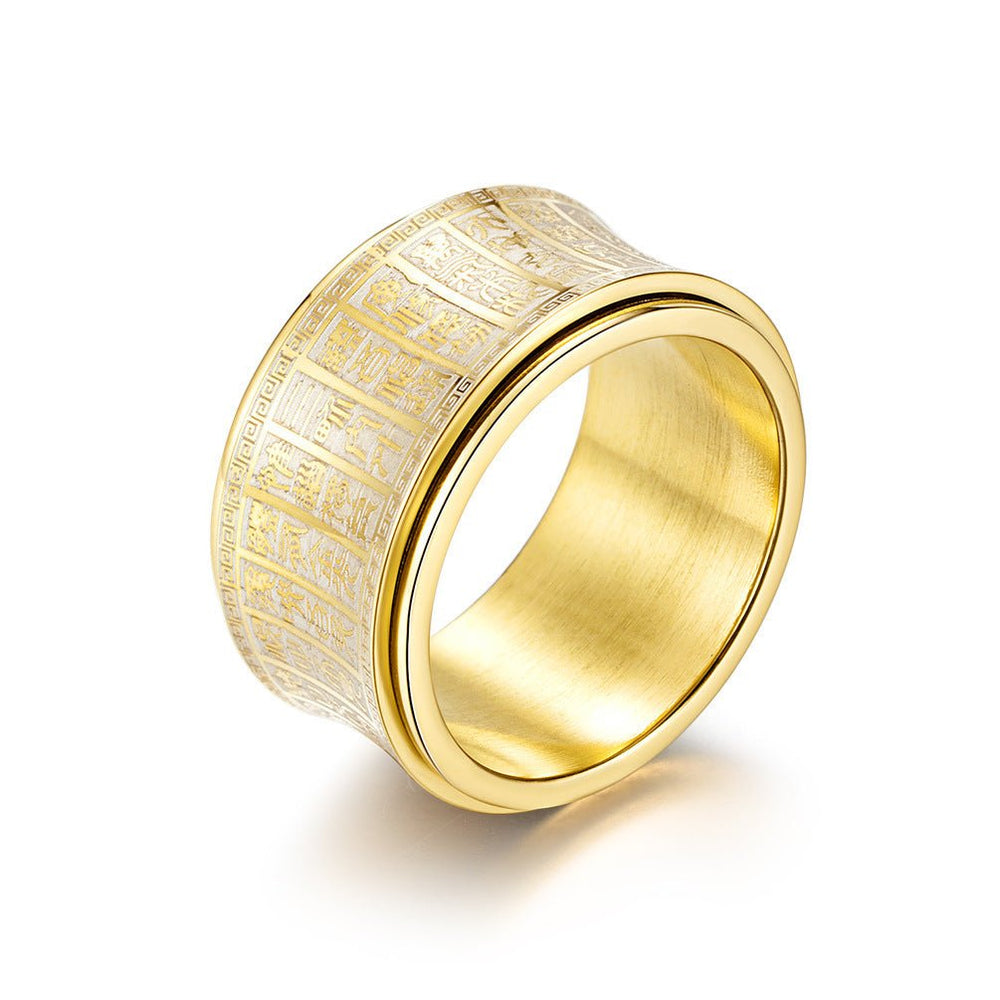 Fortune Lotus Dominant Energy Men’s Ring – Power, Grounding &amp; Inner Confidence – Rings for tags