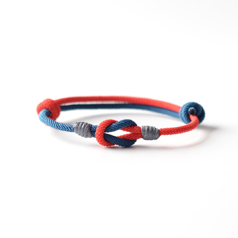 Fortune Lotus Hand - Woven Rope Bracelet – Minimalist Adjustable Design for Daily Wear &amp; Protection – Bracelet for tags
