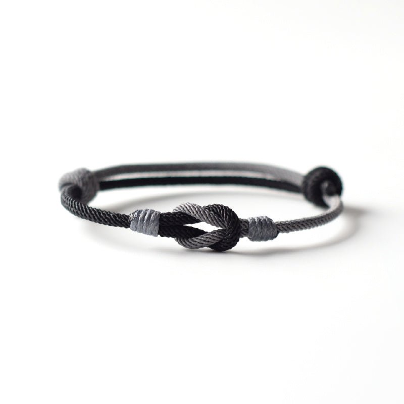 Fortune Lotus Hand - Woven Rope Bracelet – Minimalist Adjustable Design for Daily Wear &amp; Protection – Bracelet for tags
