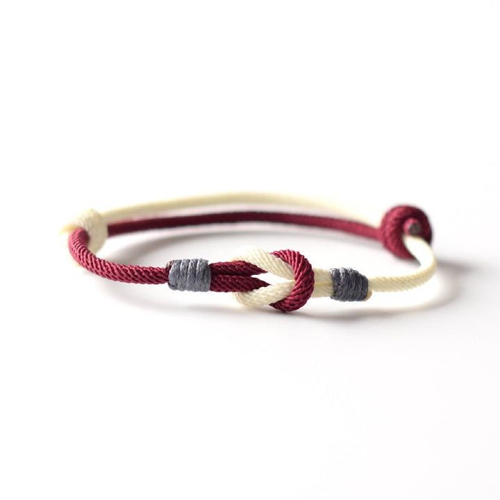 Fortune Lotus Hand - Woven Rope Bracelet – Minimalist Adjustable Design for Daily Wear &amp; Protection – Bracelet for tags
