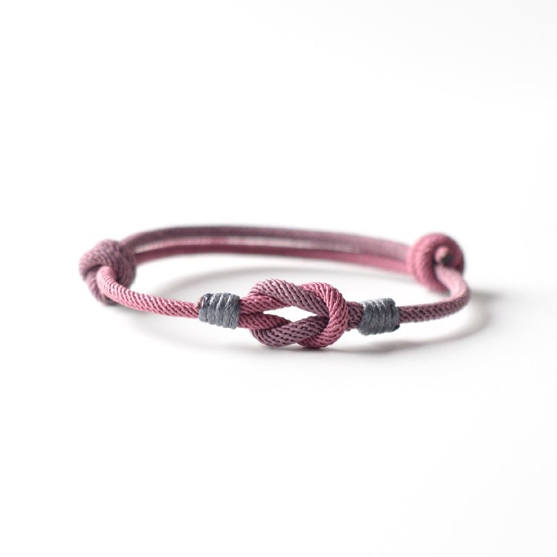 Fortune Lotus Hand - Woven Rope Bracelet – Minimalist Adjustable Design for Daily Wear &amp; Protection – Bracelet for tags