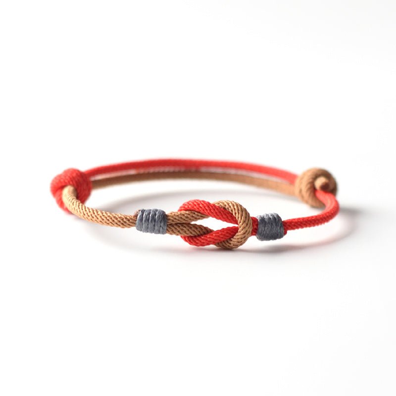 Fortune Lotus Hand - Woven Rope Bracelet – Minimalist Adjustable Design for Daily Wear &amp; Protection – Bracelet for tags