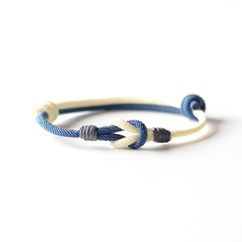 Fortune Lotus Hand - Woven Rope Bracelet – Minimalist Adjustable Design for Daily Wear &amp; Protection – Bracelet for tags