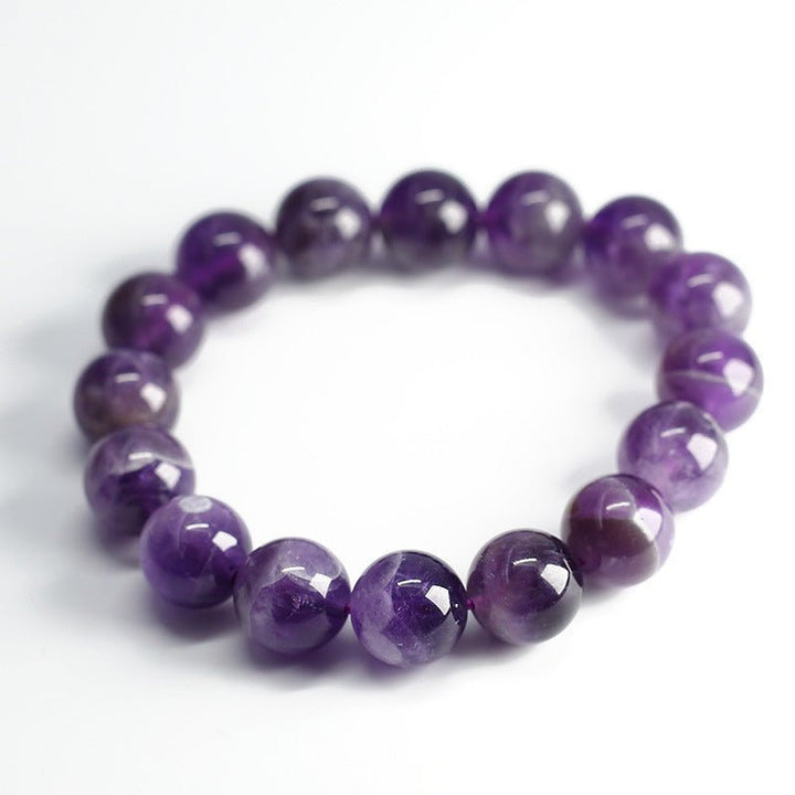 Fortune Lotus Jewelry Natural Amethyst Bracelet Dream Amethyst Bracelet – Bracelet for tags