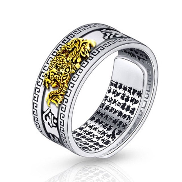 Fortune Lotus Pixiu Wealth Ring — Protection, Prosperity &amp; Luck – Bracelet for tags