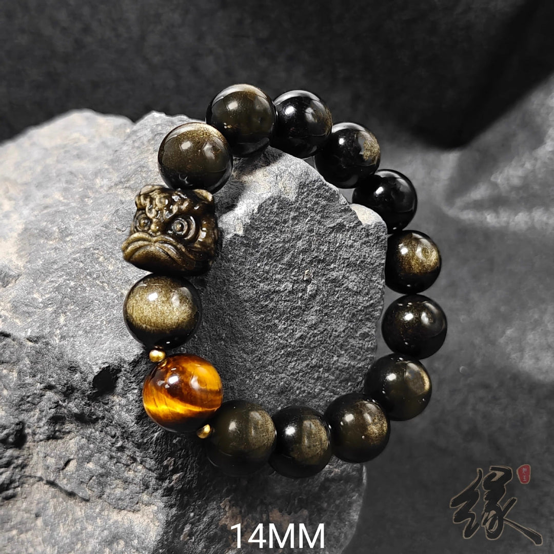 Fortune Lotus Women's Retro Easy Matching Natural Silver Stone Bracelet – Bracelet for tags