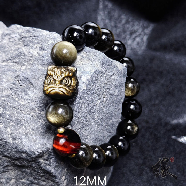 Fortune Lotus Women's Retro Easy Matching Natural Silver Stone Bracelet – Bracelet for tags